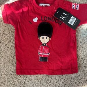 Red London Guard Baby T-Shirt